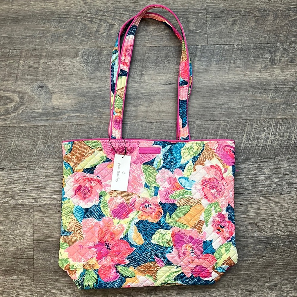 NWT Vera Bradley Iconic Tote Bag Superbloom